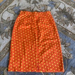 🚩 FINAL SALE! 🚩 Vintage Polka Dot Mini Skirt